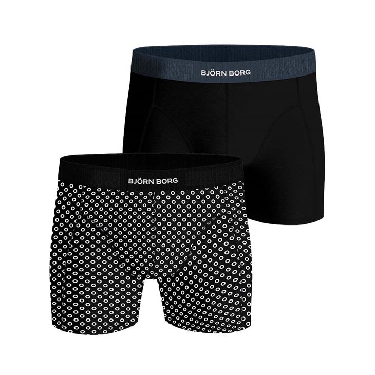 Björn Borg Premium Cotton Stretch Boxer 2-Pack Herr