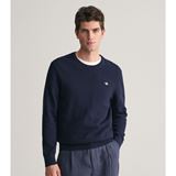 GANT Structured Cotton C-Neck Herr