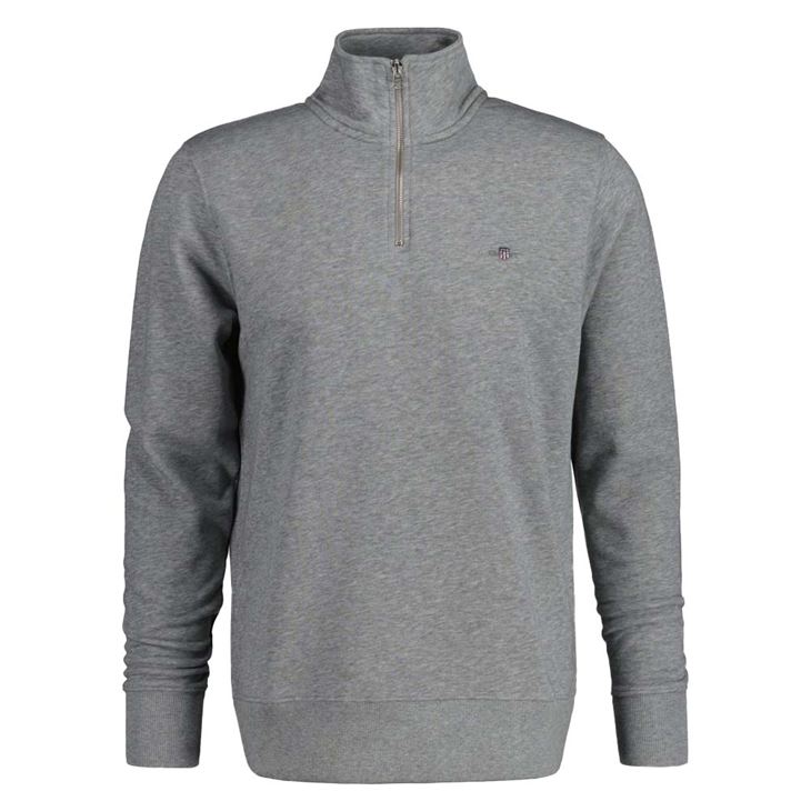 GANT Regular Shield Half Zip Sweatshirt Herr