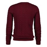 GANT Cotton Cable Crew Neck Herr