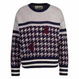 GANT Houndstooth C-Neck Dam