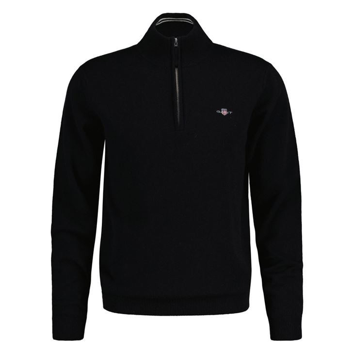 GANT Superfine Lambswool Half Zip Herr