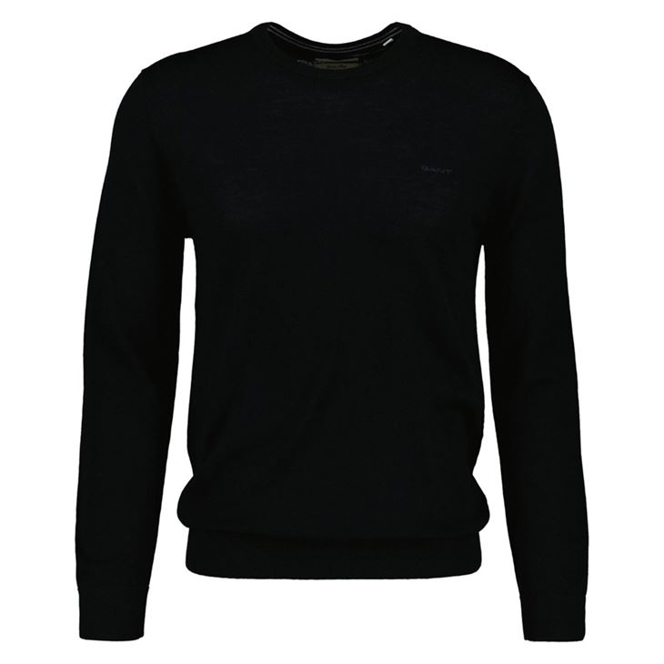 GANT Extrafine Merino Wool Crew Neck Herr