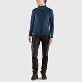 Fjällräven Övik Fleece Zip Sweater Dam