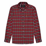 Lyle & Scott Check Flannel Shirt Herr