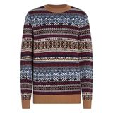 Tommy Hilfiger Gifting Wool Blend Fair Isle Crew Neck Herr