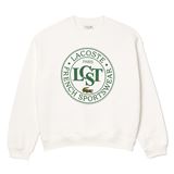 Lacoste Loose Fit Printed Fleece Sweater Herr
