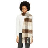 Knowledge Cotton Checked Scarf