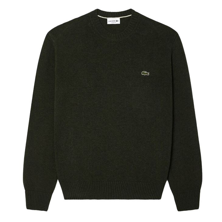 Lacoste Carded Wool Crew Neck Sweater Herr