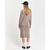 GANT Herringbone Detail Rollneck Dress Dam