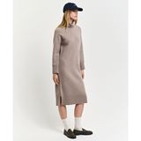 GANT Herringbone Detail Rollneck Dress Dam