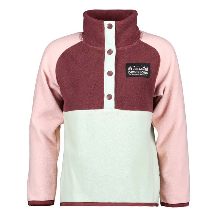 Didriksons Monte Kids Half Button Junior