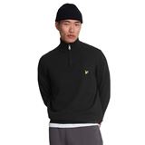 Lyle & Scott Cotton Merino Quarter Zip Jumper Herr