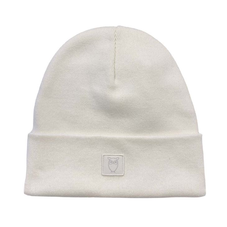 Knowledge Cotton Knitted Rib Beanie