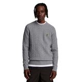 Lyle & Scott Cable Crew Neck Jumper Herr