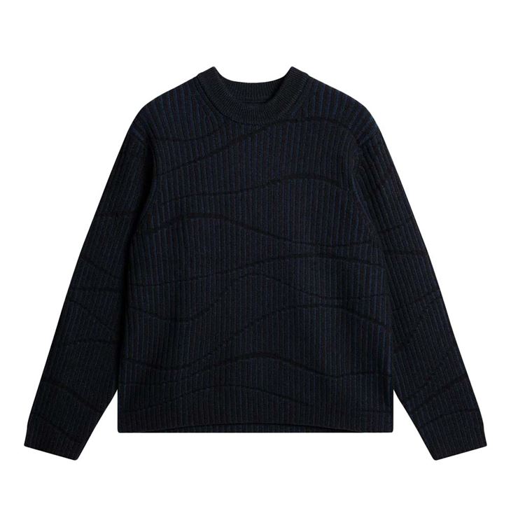 J.Lindeberg Ken Resonance Jacquard Crew Herr