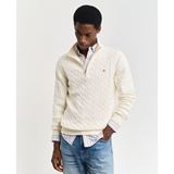 GANT Cotton Cable Half Zip Herr