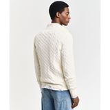 GANT Cotton Cable Half Zip Herr