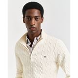 GANT Cotton Cable Half Zip Herr