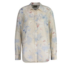 GANT Relaxed Floral Print Cotton Silk Shirt Dam