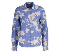 GANT Regular Floral Print Linen Shirt Dam