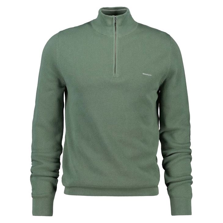 GANT Cotton Pique Half-zip Herr