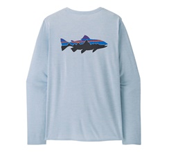 Patagonia Long Sleeve Cap Cool Daily Graphic Shirt - Waters Herr
