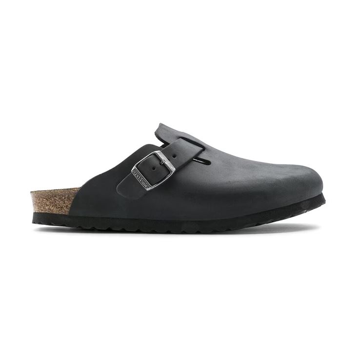 Birkenstock Boston Natural Leather Oiled
