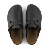Birkenstock Boston Natural Leather Oiled