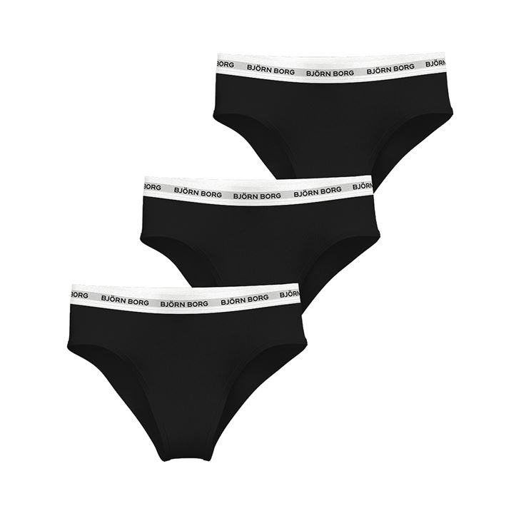 Björn Borg Logo Highwaist Brief 3-pack Dam