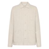 Knowledge Cotton Linen overshirt Herr