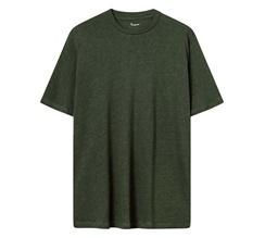 Knowledge Cotton Linen T-shirt Herr