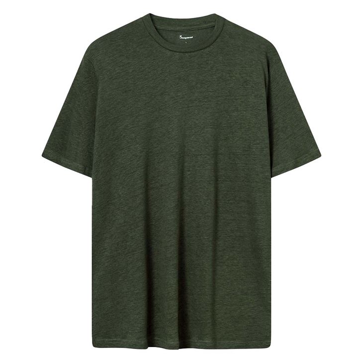 Knowledge Cotton Linen T-shirt Herr