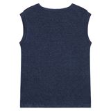 Knowledge Cotton Loose fold up linen t-shirt GOTS/Vegan Dam