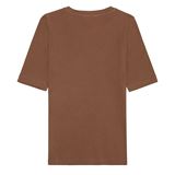 Knowledge Cotton Rib t-shirt Dam