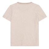 Knowledge Cotton V-neck Slub T-shirt Dam
