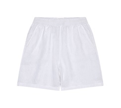 Knowledge Cotton Posey Wide Mid-rise Linen Shorts Dam