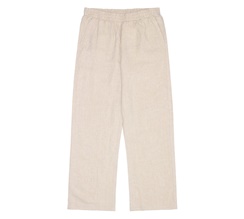 Knowledge Cotton Posey Wide Mid-Rise Linen Pants Dam