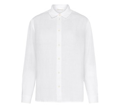 Knowledge Cotton Loose linen long sleeved shirt GOTS/Vegan Dam