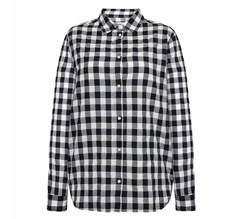 Knowledge Cotton Check Long Sleeved Shirt Dam