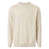 Knowledge Cotton Plain Knitted Crew Neck Herr