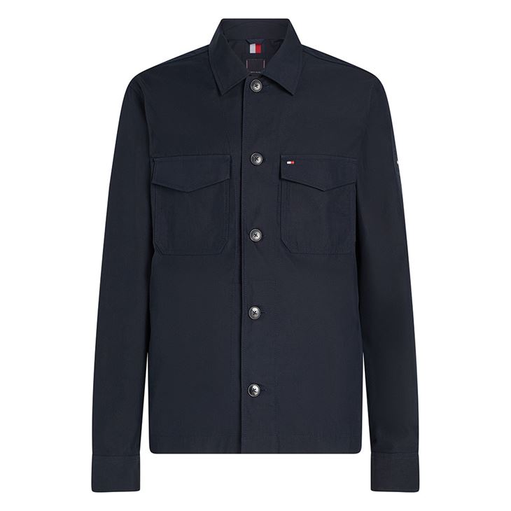 Tommy Hilfiger Cotton Nylon Shirt Jacket Herr