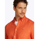 Tommy Hilfiger Pigment Dyed Linen Solid RF Shirt Herr