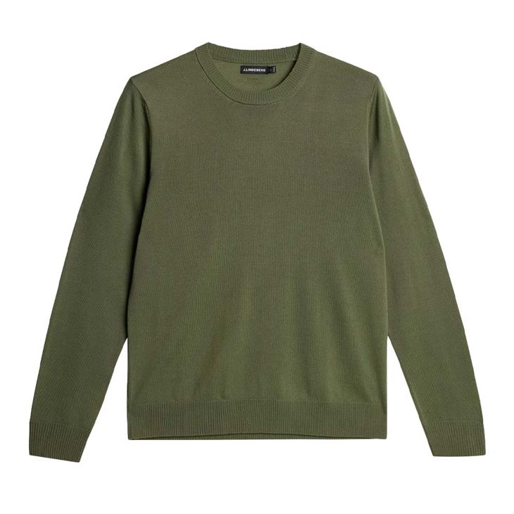 J.Lindeberg Keane Light Merino Crew Neck Herr