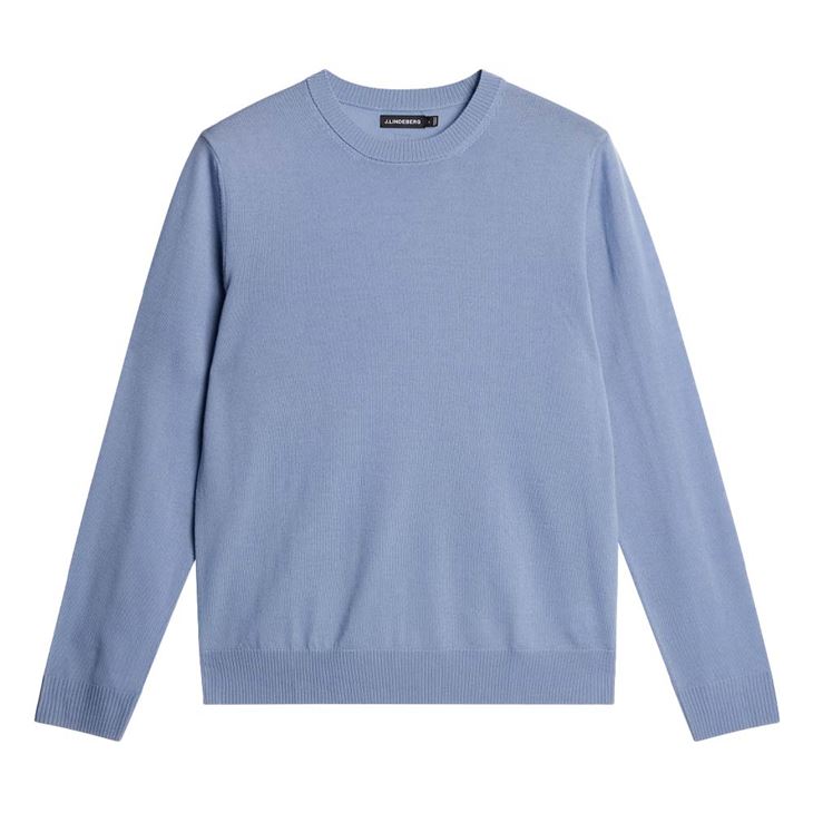 J.Lindeberg Keane Light Merino Crew Neck Herr