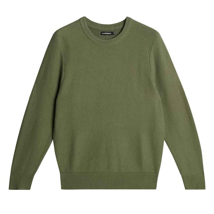 J.Lindeberg Arthur Knit Org Cotton Herr