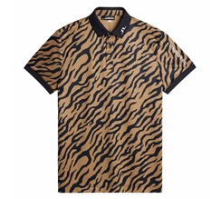 J.Lindeberg Tour Tech Print Polo Herr