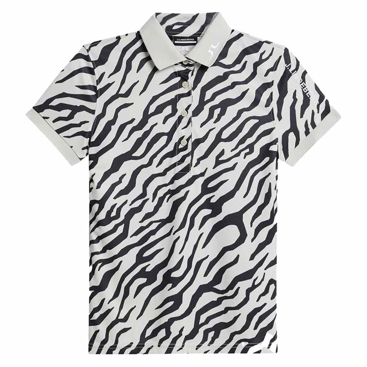 J.Lindeberg Tour Tech Print Polo Dam