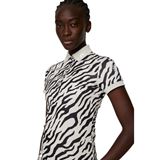 J.Lindeberg Tour Tech Print Polo Dam