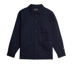 Lyle & Scott Linen Blend Overshirt Herr